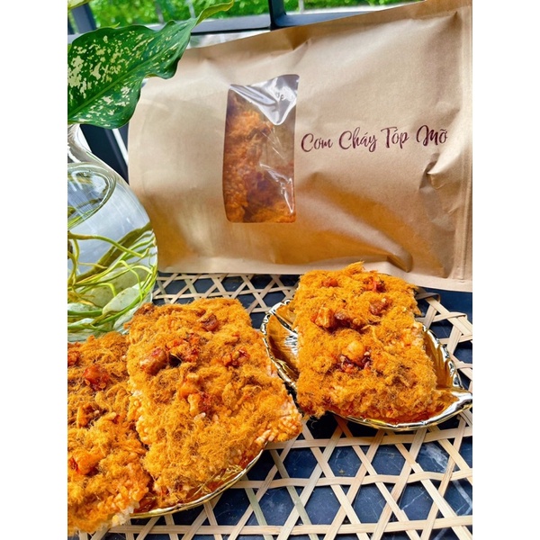 CƠM CHÁY CHÀ BÔNG TÓP MỠ