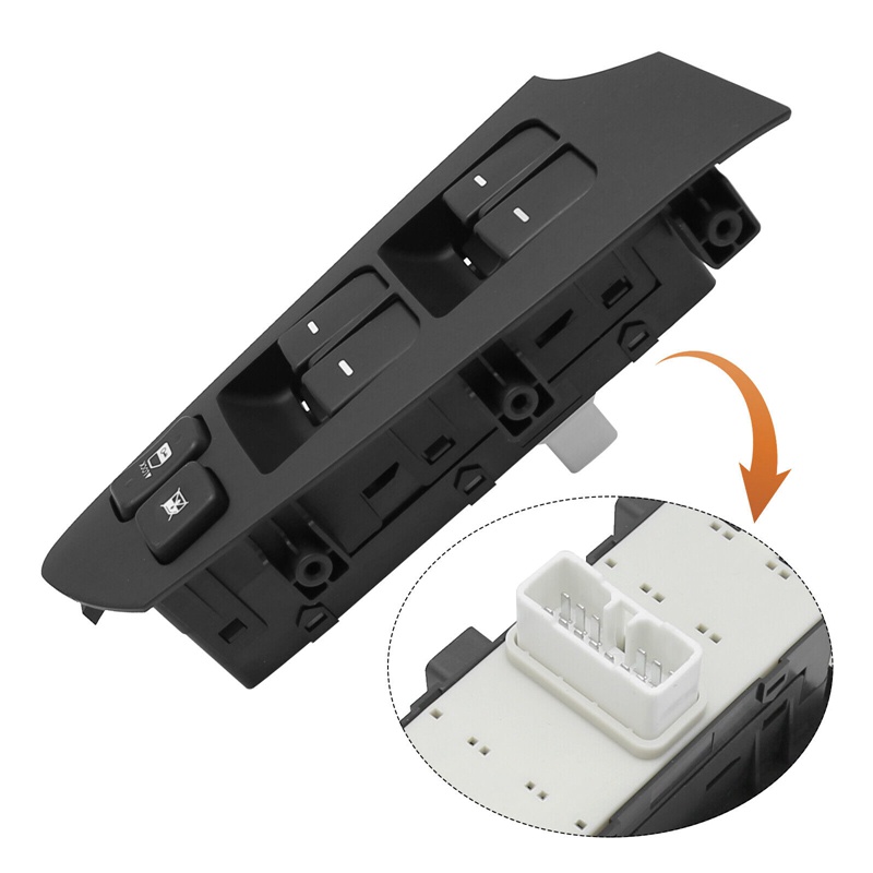 Công Tắc Điều Khiển Cửa Sổ Bên Trái 93570-1M100WK Cho KIA Forte Cerato 2010 2011 2012 2013 LH 935701M100wkk M100Wkk Chất Lượng Cao
