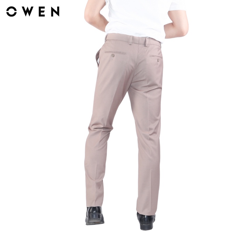 Quần tây Owen  Regular Fit màu Be - QRT20539