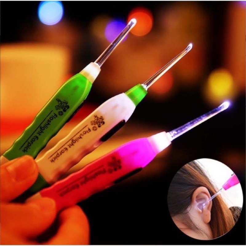 Bộ lấy rái tai, lấy ráy tai 6 món cao cấp, dáy tai bằng thép