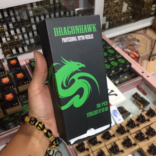 Kim xăm 9M1 cao cấp Tráng Bạc hãng Dragon