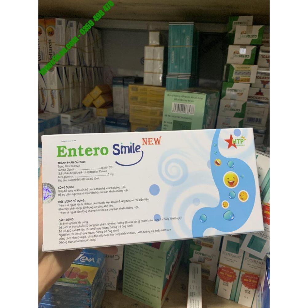 [GIÁ GỐC] Entero Smile New hỗ trợ bổ sung lợi khuẩn - Hộp 20 ống