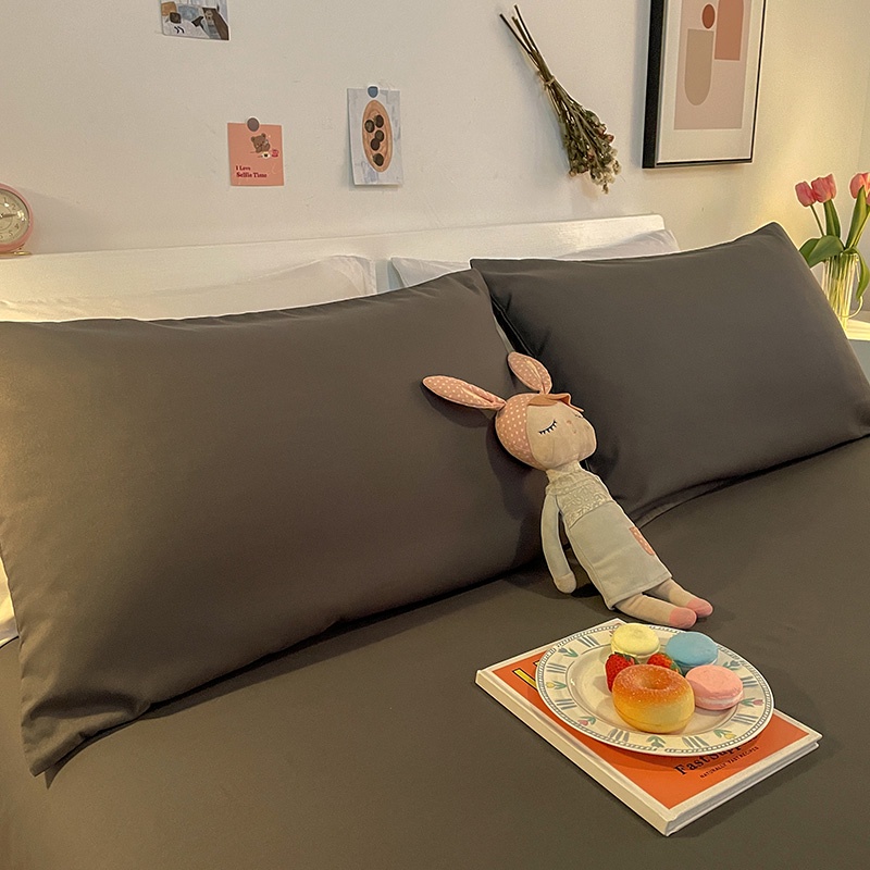 Cặp vỏ gối Cotton có thể giặt sạch kích thước 48 * 74 dành cho người lớn