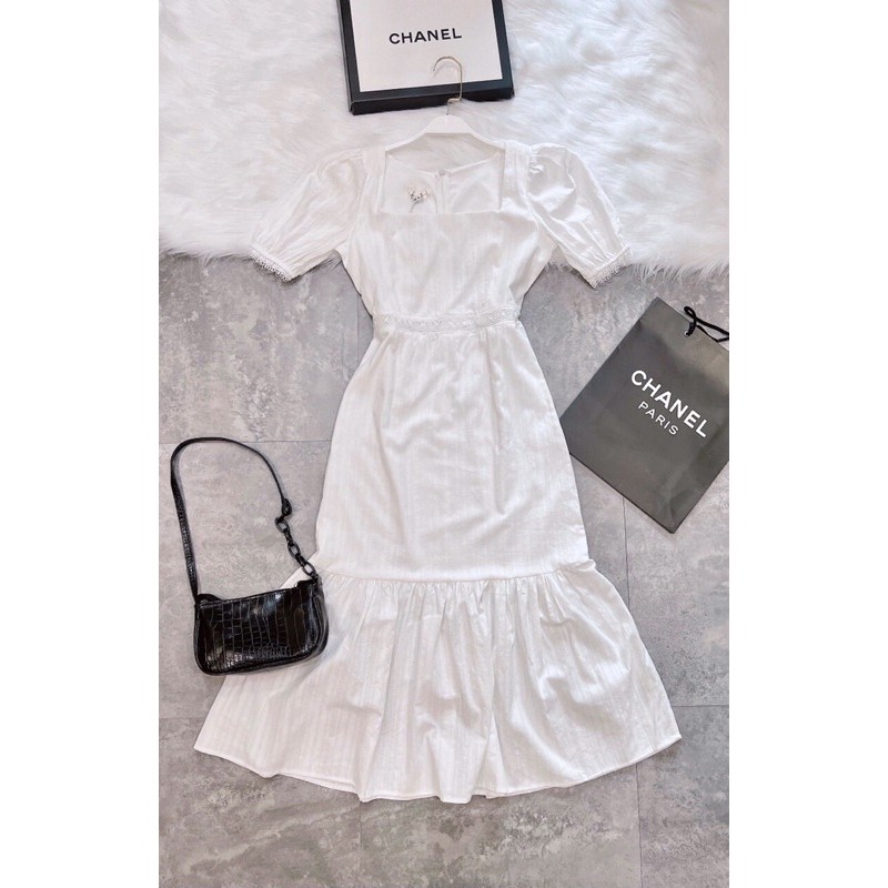 Váy phối ren đuôi cá | BigBuy360 - bigbuy360.vn