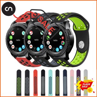 Dây Đeo Silicon 22Mm Cho Đồng Hồ Thông Minh Samsung Gear S3 Frontier + Classic