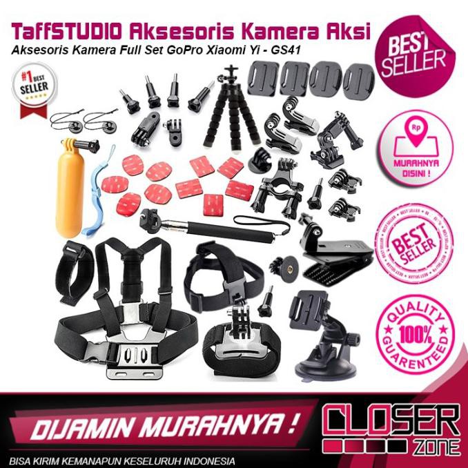 Bộ Phụ Kiện Dành Cho Camera Hành Động GoPro Xiaomi Yi | BigBuy360 - bigbuy360.vn