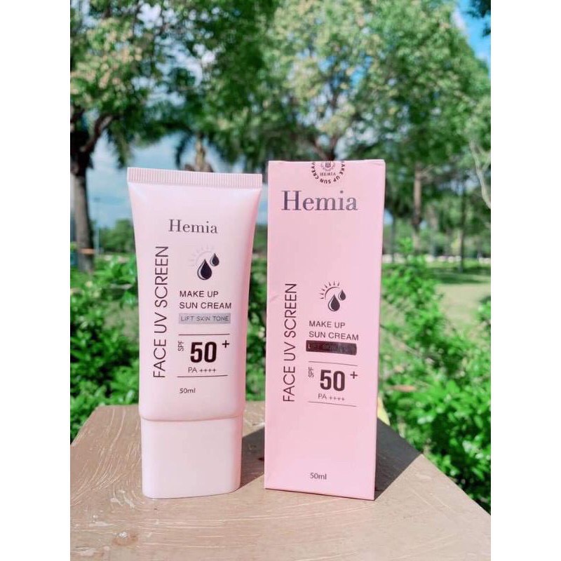 Hemia - Kem Chống Nắng Hemia - Trắng Da - Nâng Tone( Chính Hãng ) | BigBuy360 - bigbuy360.vn