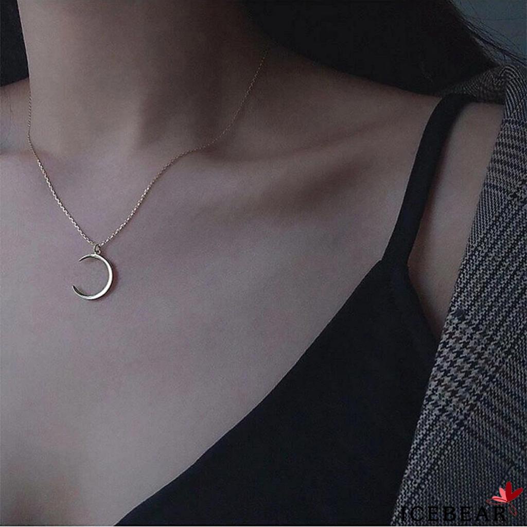 Vòng cổ mặt trăng khuyết thời trang cho nữ