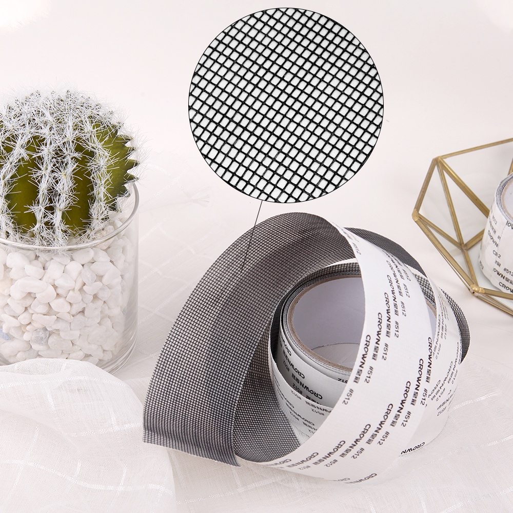 Băng Keo Lưới Tự Dính Dùng Sửa Chữa Cửa Sổ Chống Hư
