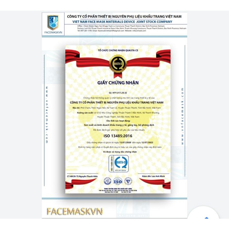 Hộp 10 chiếc Khẩu trang N95 FVN - 5 Lớp ( 2 lớp vải + 2 lớp giấy kháng khuẩn + 1 lớp bông tĩnh điện) | BigBuy360 - bigbuy360.vn