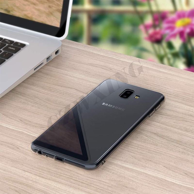 ốp lưng silicon trong suốt cho Samsung Galaxy J6 Plus( J610F)