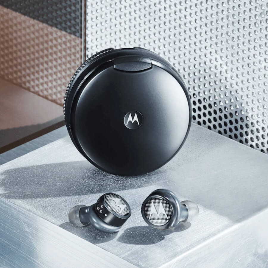 Tai nghe bluetooth Motorola không dây Tech3 TriX-Thiết kế năng động- Chuẩn chống nước IPX5