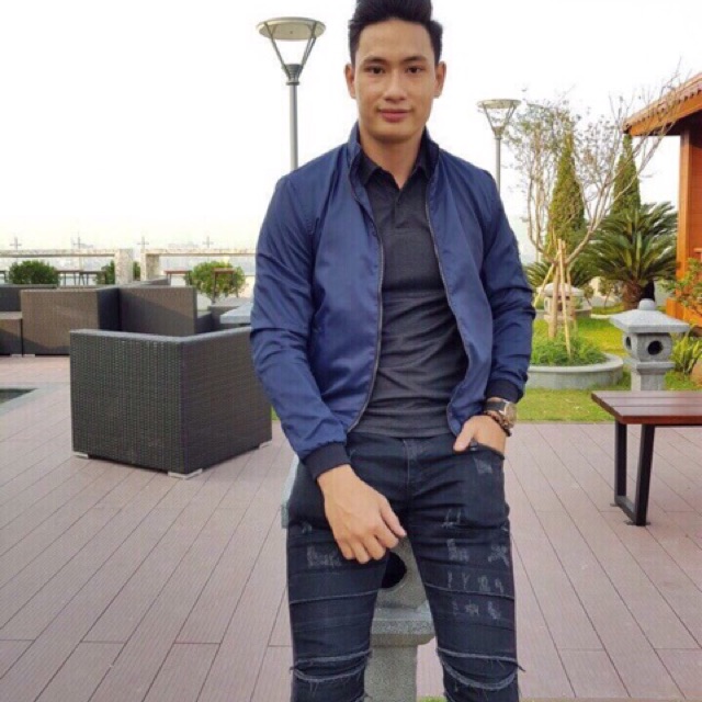 Áo gió 2 lớp nam