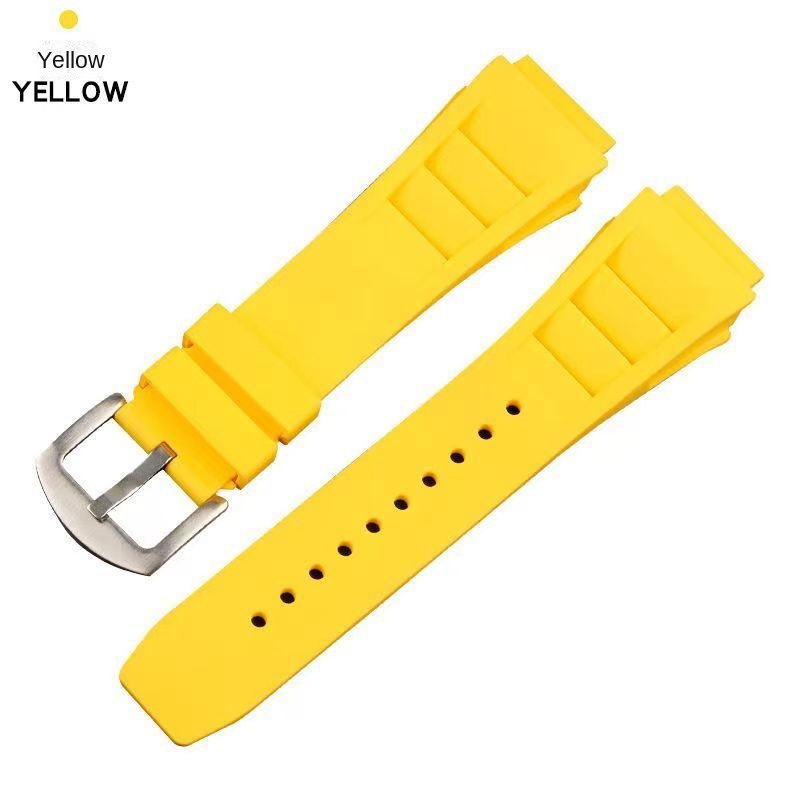 Dây Đeo Đồng Hồ Bằng Cao Su Silicone Cao Su Mềm Chống Nước Chống Mồ Hôi Thoải Mái 22mm Khóa Chốt Lò Xo
