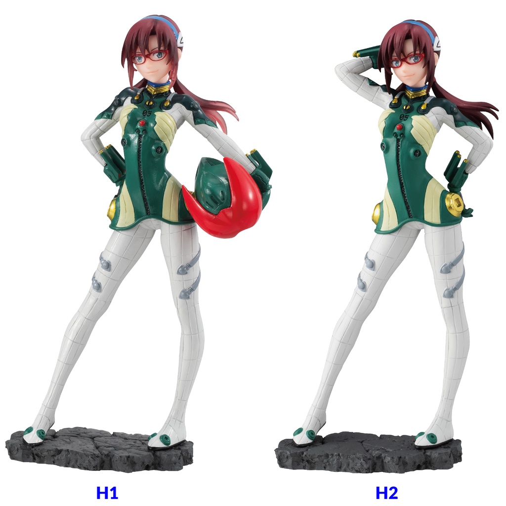 Mô hình Figure Bandai Gasha Portraits Premium Evangelion Mari Illustrious Makinami
