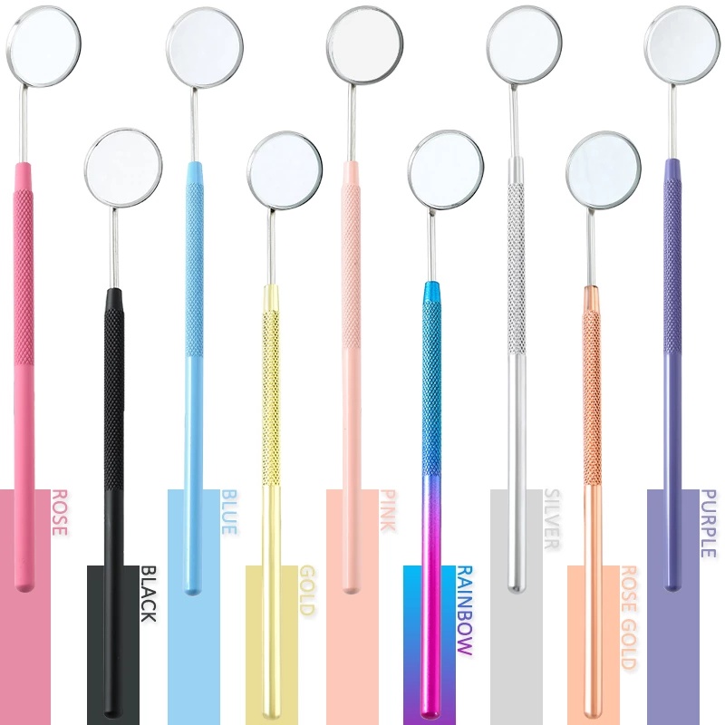 Một tấm gương nha khoa bằng thép không gỉ để kéo dài thời gian của anh