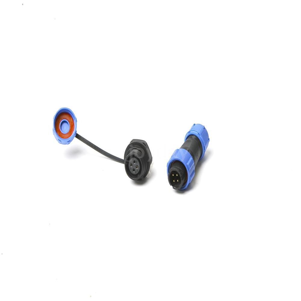 SP13 IP68 Waterproof Connectors Circular Socket 13mm 2Pin 3Pin 4Pin 6Pin 7Pin 9Pin Multipole Plug