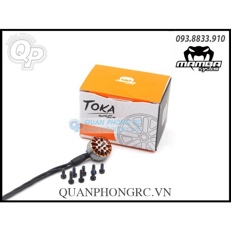 Động cơ motor không chổi than Diatone Mamba TOKA 1206 4500KV 3-4S Brushless Motor