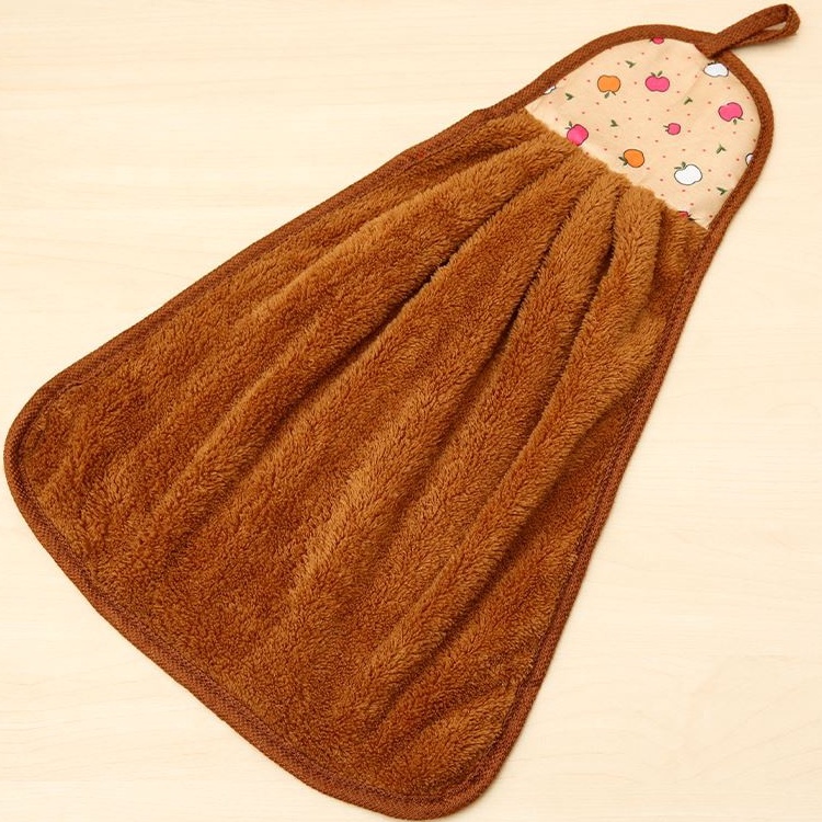 KHĂN LAU TAY NHÀ BẾP SIÊU THẤM NƯỚC, KHĂN LAU TAY COTTON CÓ KHOEN TREO, LOẠI DÀY, SIZE LỚN TALABISHOP