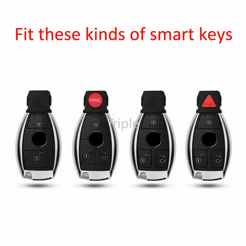 TPU Smart Remote Key Cover Fob Case For Mercedes-Benz A B C E G S M GL AMG Class