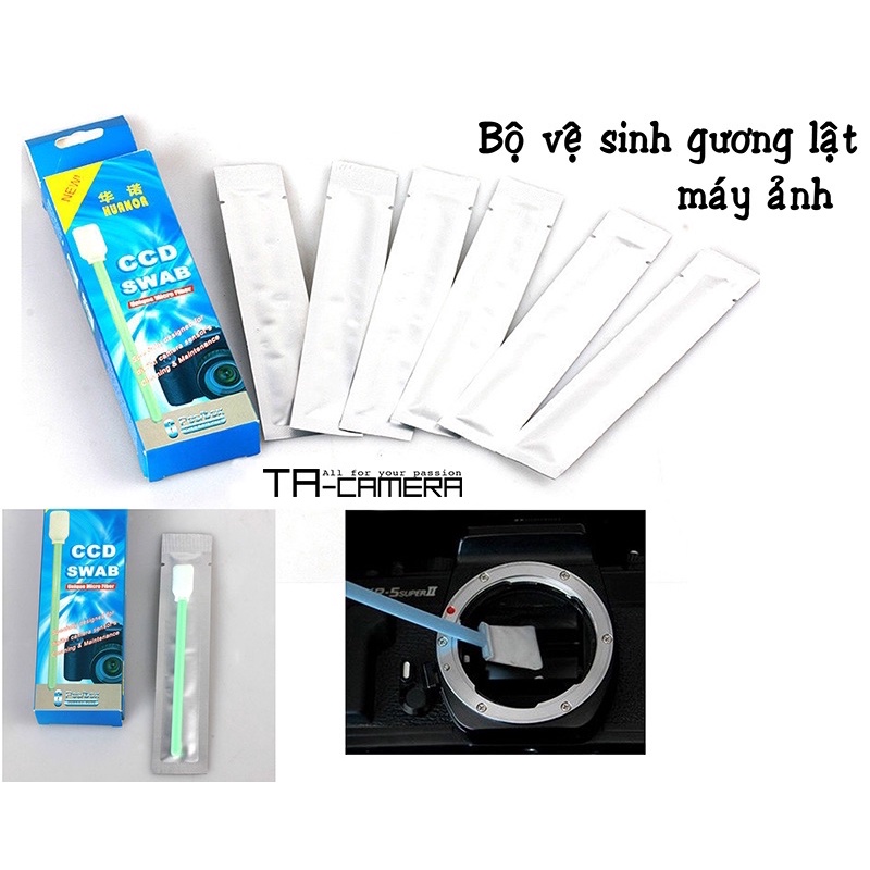 Bộ vệ sinh gương lật và sensor máy ảnh