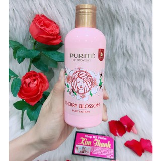 Sữa Dưỡng Thể PURITE PROVENCE Chiết Xuất Hoa Anh Đào Và Hoa Hồng