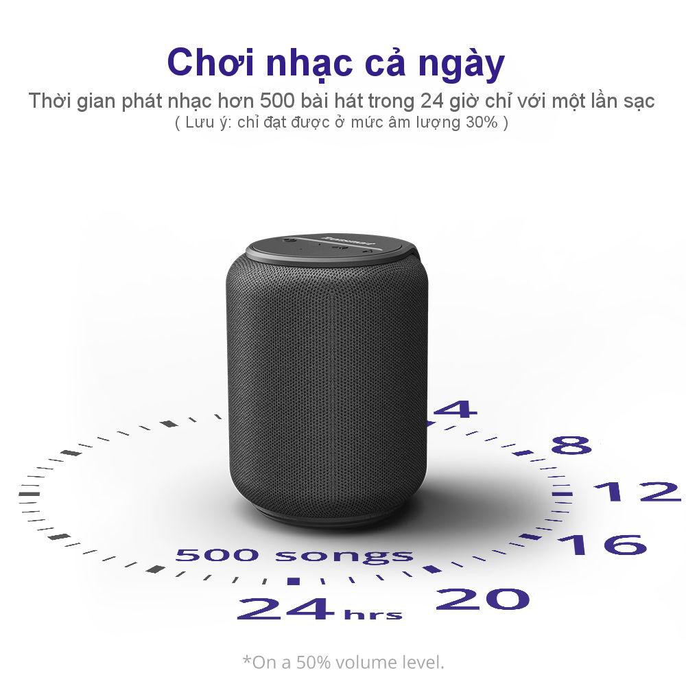 Loa Bluetooth 5.0 ngoài trời chống thấm nước IPX6 15W chơi nhạc lên tới 24 giờ Tronsmart Element T6 Mini