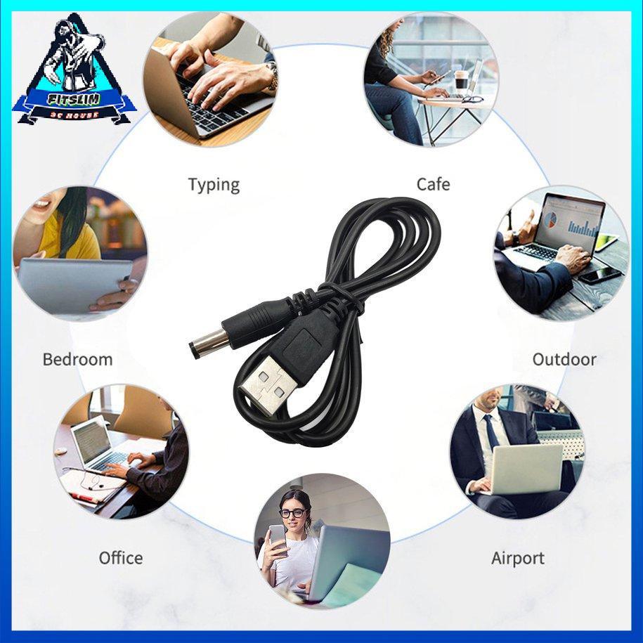Cáp USB to DC 1.5A 5.5x2.1mm Đường dây tăng cường nguồn cho bộ định tuyến WiFi [8/15]