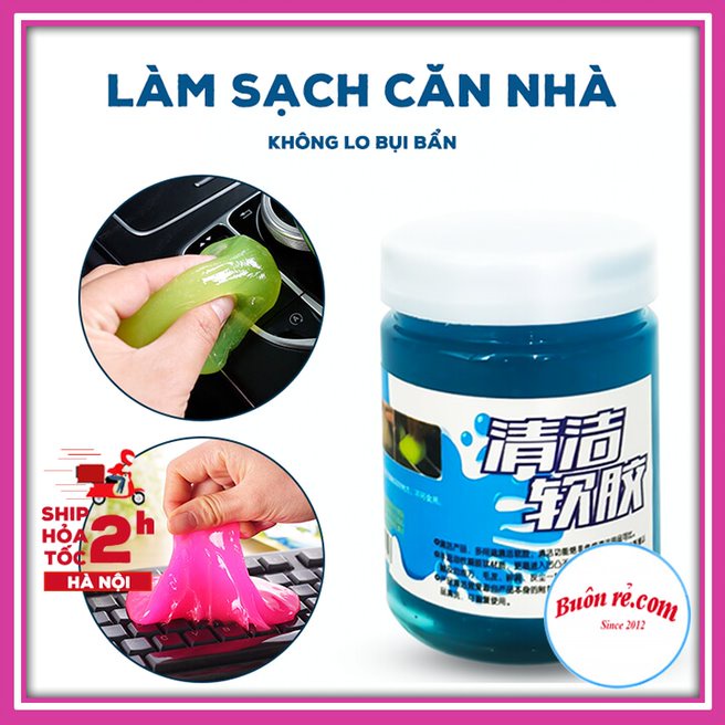 Gel làm sạch đa năng Super Clean, vệ sinh bàn phím, ô tô, điều khiển nhanh chóng dễ dàng - 00900