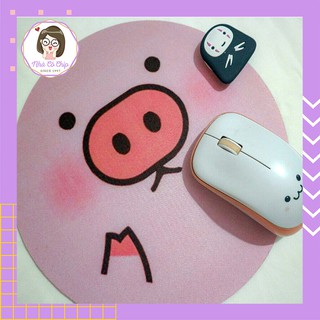 Miếng lót chuột dễ thương hình tròn