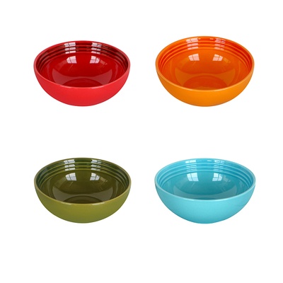 Bộ bát 4 chiếc Le Creuset,  decor trang trí bàn ăn  size 16cm, cao 6cm full box quà tặng tân gia dùng quán cafe nhà hàng