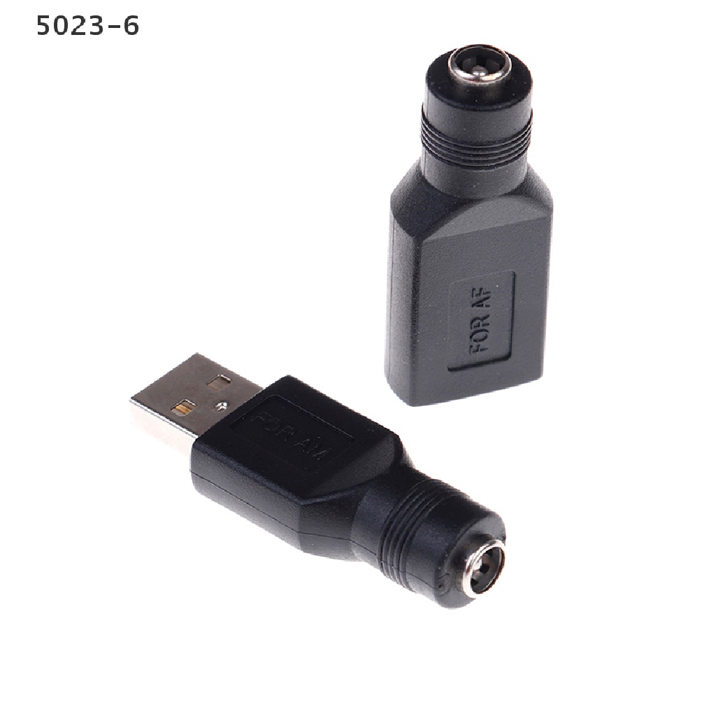Đầu Chuyển Đổi 5023-6 5V 5.5x2.1mm dc usb 2.0 Cho Máy Tính