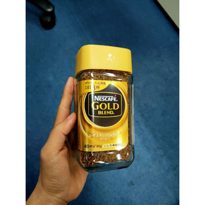 Cà phê hòa tan Nescafe Gold Blend Nhật Bản 80g date 31/3/2024