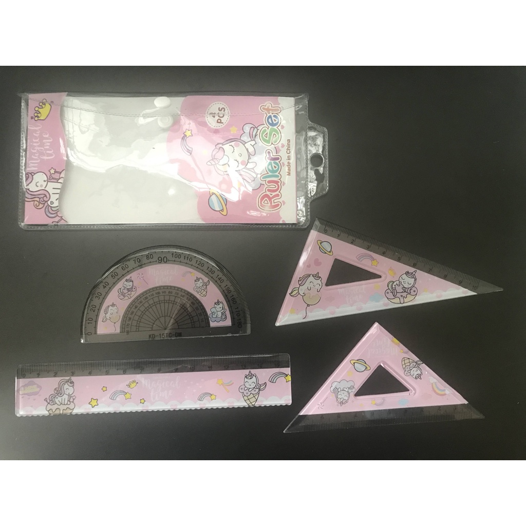 Bộ 4 Thước Đo Lường Phong Cách Anime Nhật Bản