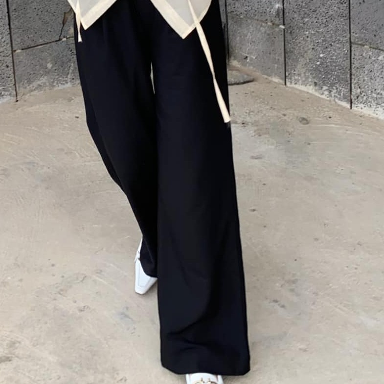 ONONMADE| Quần ống suông màu đen - Brenna Trousers | BigBuy360 - bigbuy360.vn