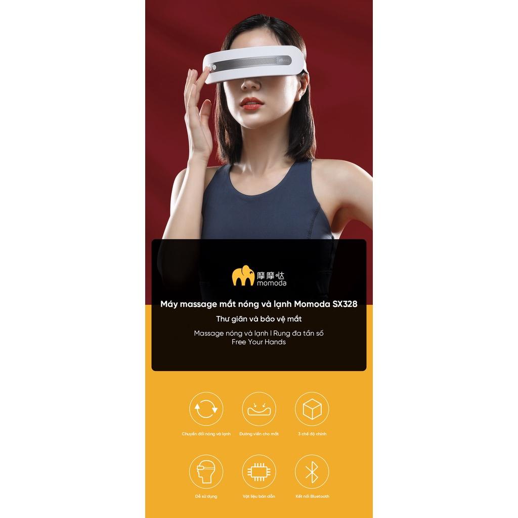 Máy massage mắt nóng lạnh Momoda SX328 pin sạc tiện lợi cao cấp chính hãng  -Minh Tín Shop