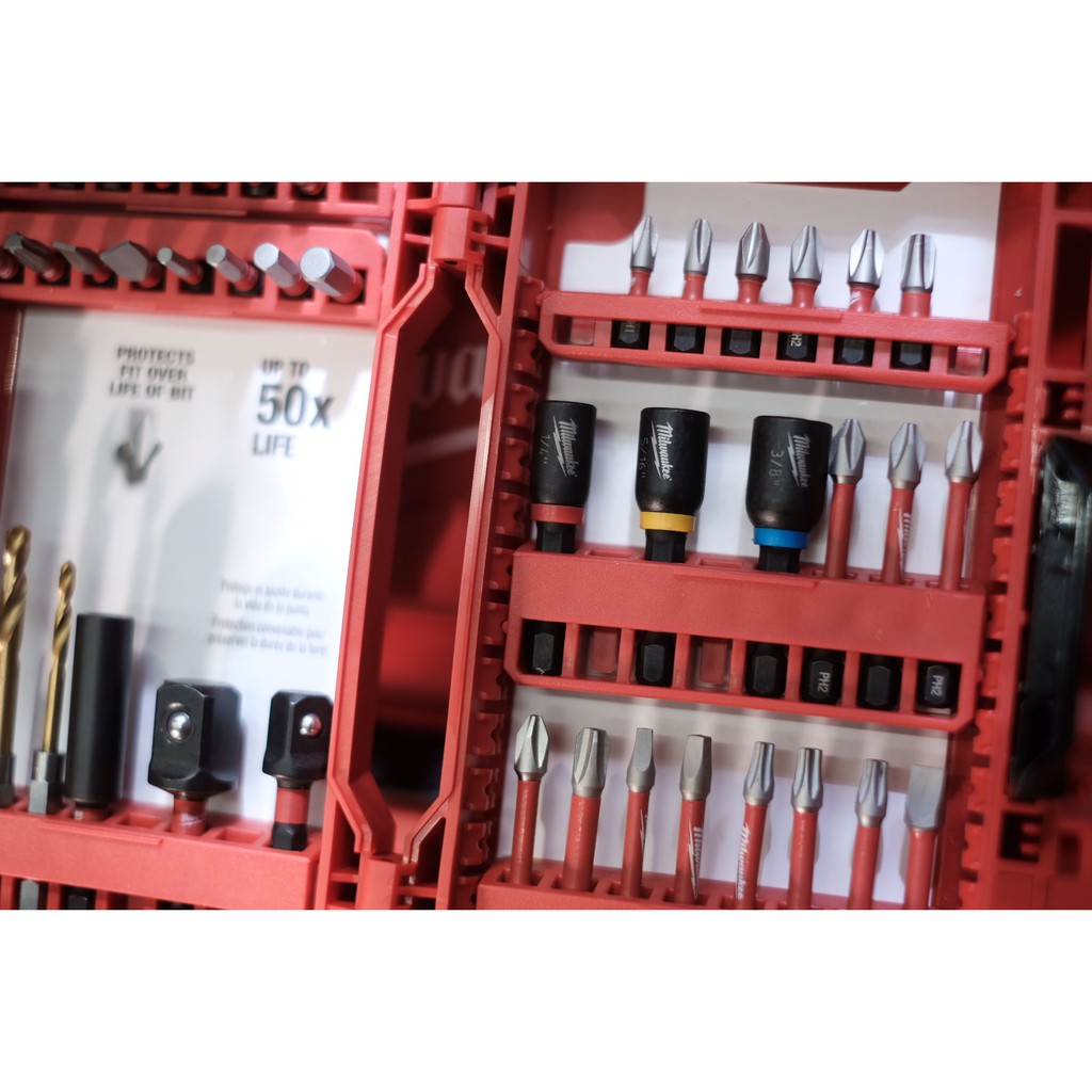 Bộ vít Milwaukee 48-32-4006 Shockwave 40 chi tiết