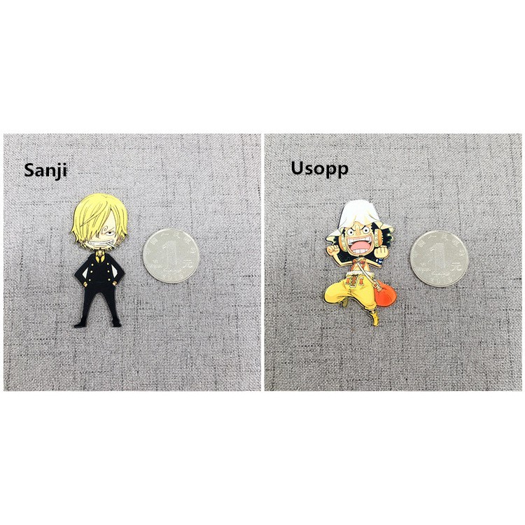 Nam châm dán tủ lạnh hình hoạt hình One Piece