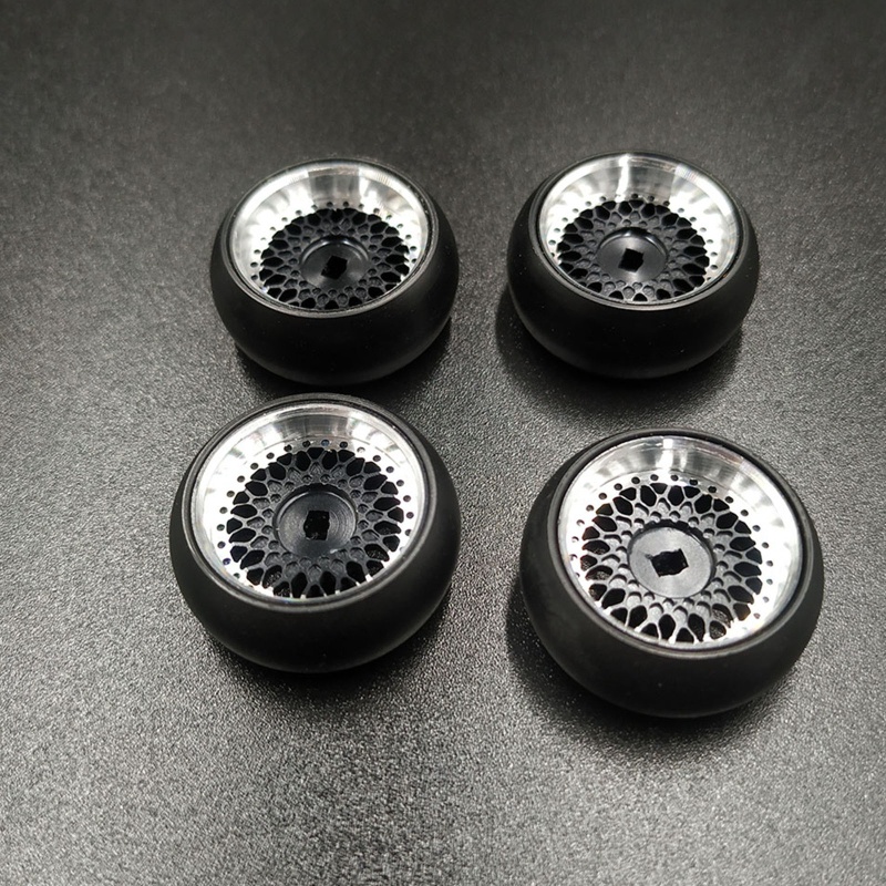 Bộ 5 Bánh Xe Thay Thế Cho Xe Hơi Điều Khiển Từ Xa Wltoys K969 K989 P929 1 / 28