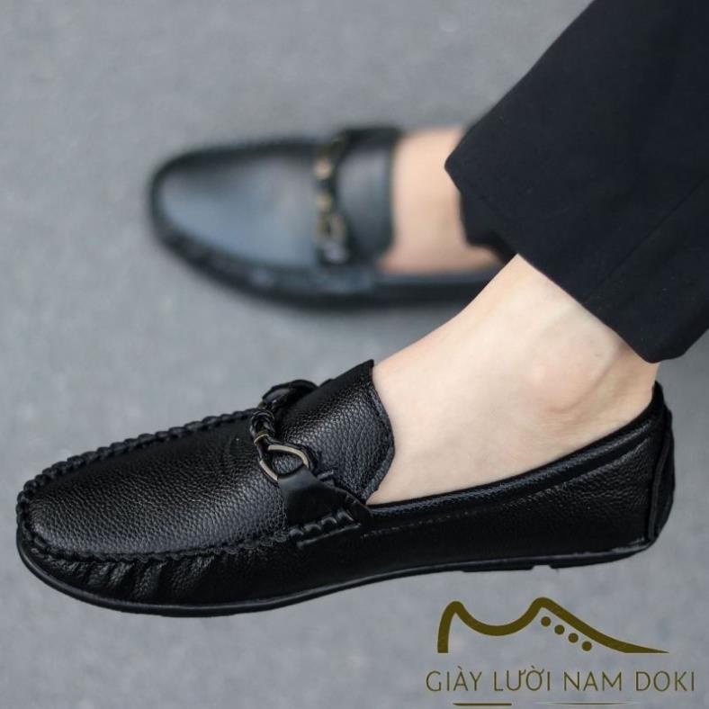 Giày mọi nam đẹp giá rẻ, đế cao su đúc DOKI M001 🐳