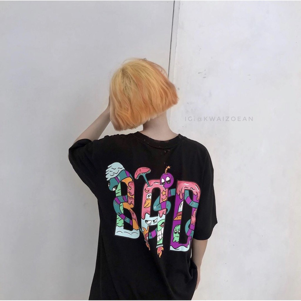 Áo Thun B.A.D HA.BITS Ulzzang Unisex 1hitshop | BigBuy360 - bigbuy360.vn