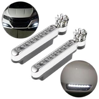 1 đèn pha 8 bóng LED cho xe hơi
