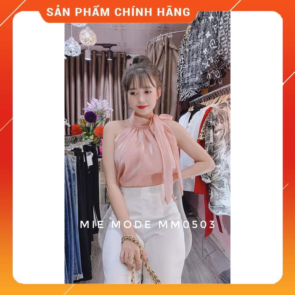 [HÀNG LOẠI 1] ★Video và ảnh trải sàn ★ Áo Yếm Cổ Nơ ★ Chất tơ Organza cao cấp, Hàng 2 lớp , lót xịn Size S.M.L