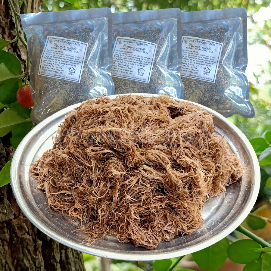 200gr Rong Biển Nấu Sương Sa Ăn Mát Và Thơm Sản Phẩm Thiên Nhiên Dễ Làm