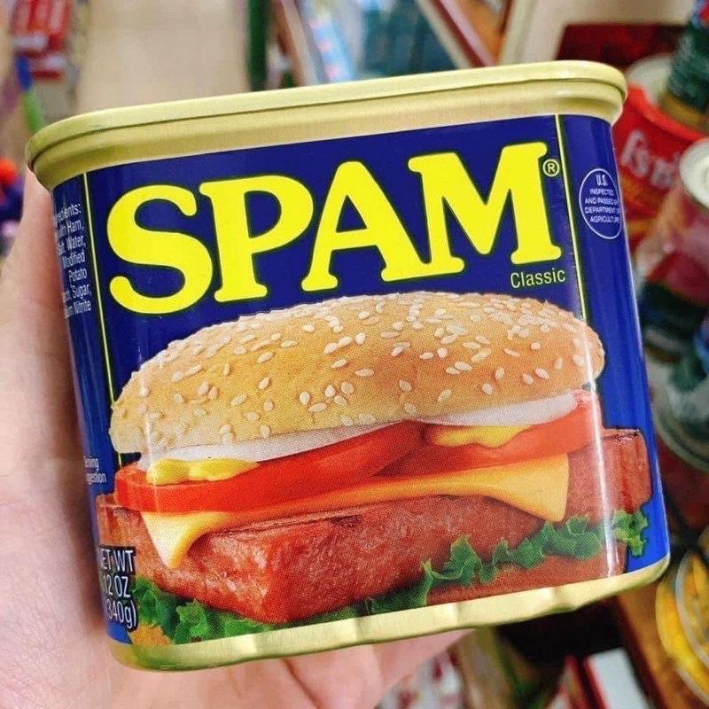 [Date 2024] Thịt hộp SPAM Mỹ 340g