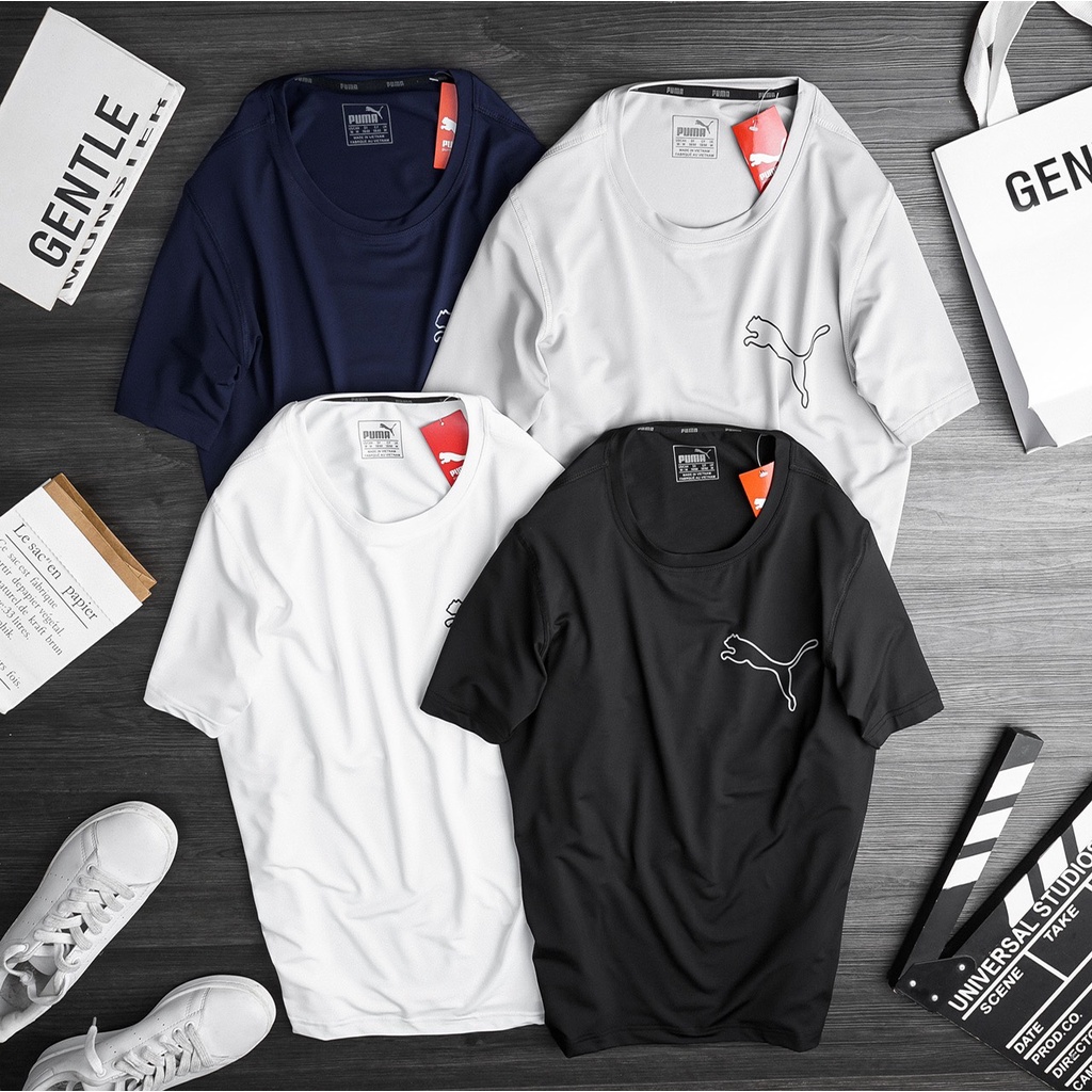 Áo thun thể thao nam chất liệu thun  lạnh cao cấp 5485