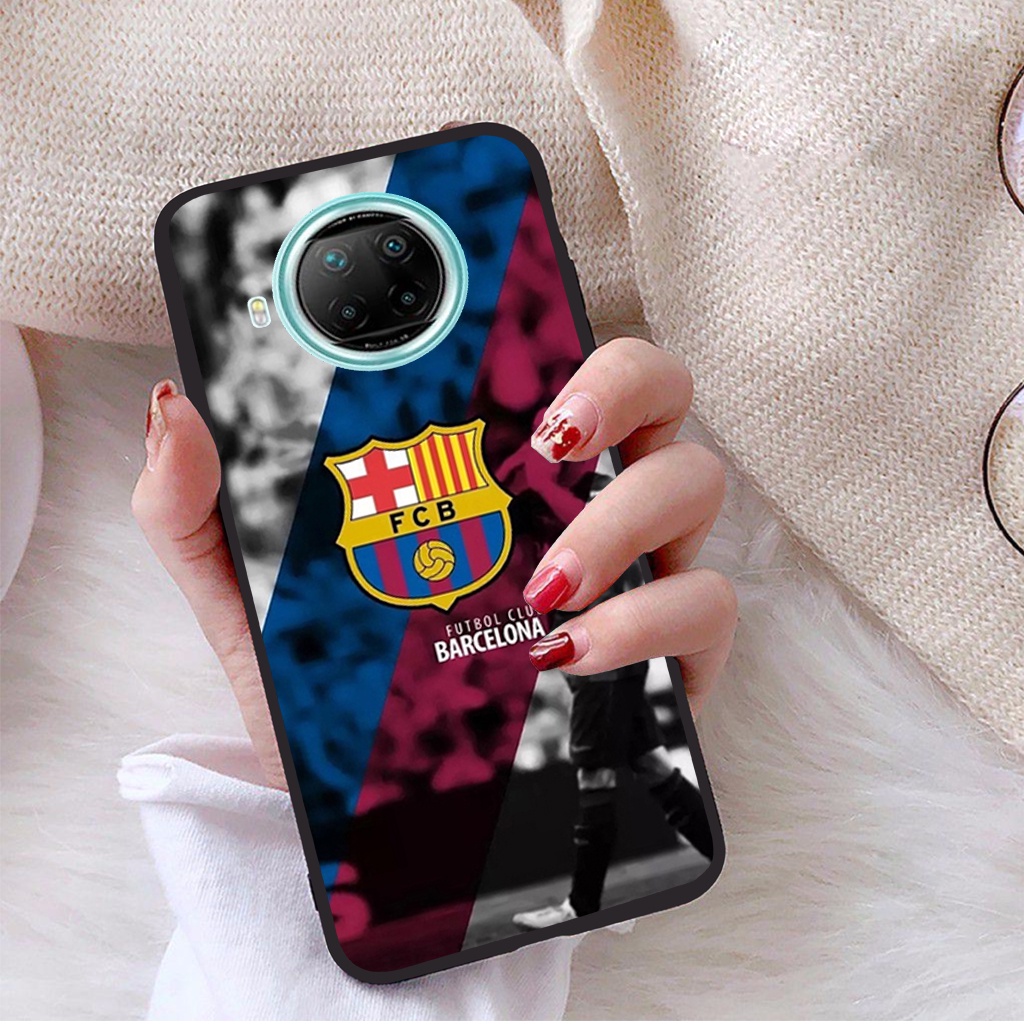 Ốp lưng Xiaomi Redmi Note 9 5G viền dẻo TPU BST CLB Bóng Đá