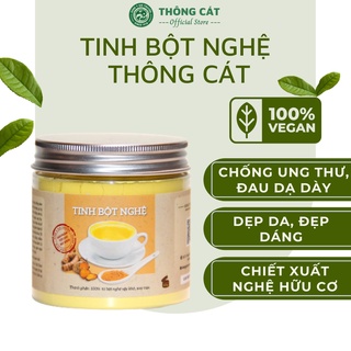 Tinh bột nghệ nguyên chất THÔNG CÁT làm đẹp da, hỗ trợ đau dạ dày, giảm cân