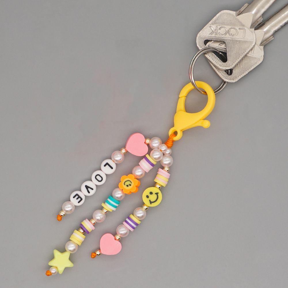 Móc Chìa Khóa Đính Hạt Dễ Thương