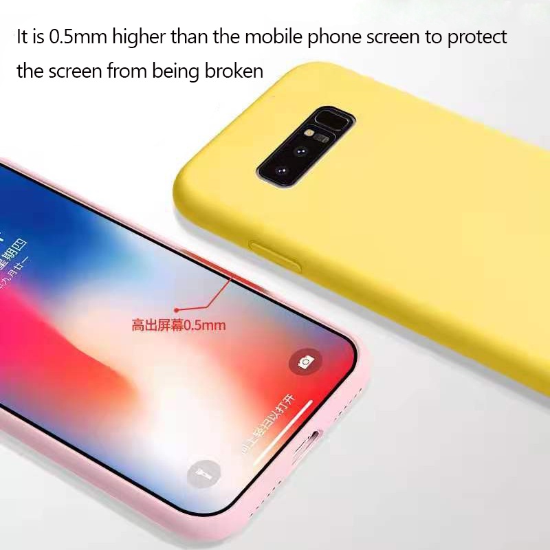 Ốp Điện Thoại Silicon TPU Mềm Chống Sốc Cho Samsung Galaxy A50 A10 A7 2018 A30 A20 Note 8 9 10